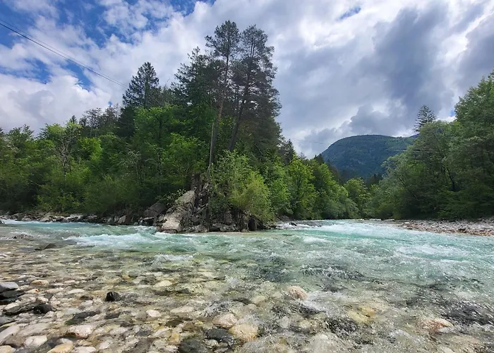 Luka At Soca & Koritnica Confluence